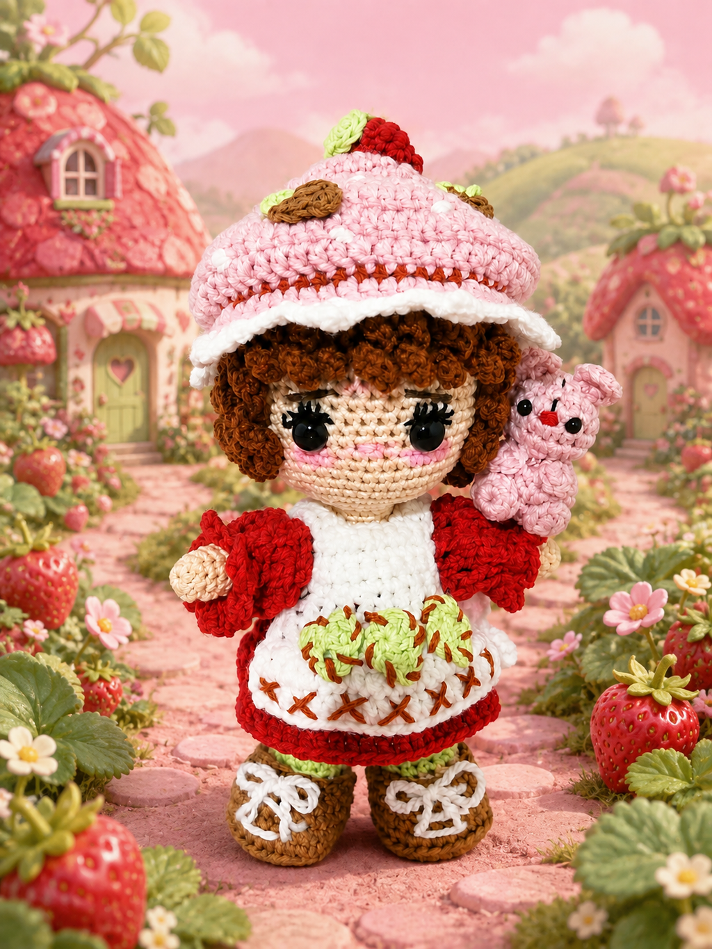 Amigurumi Rosita fresita