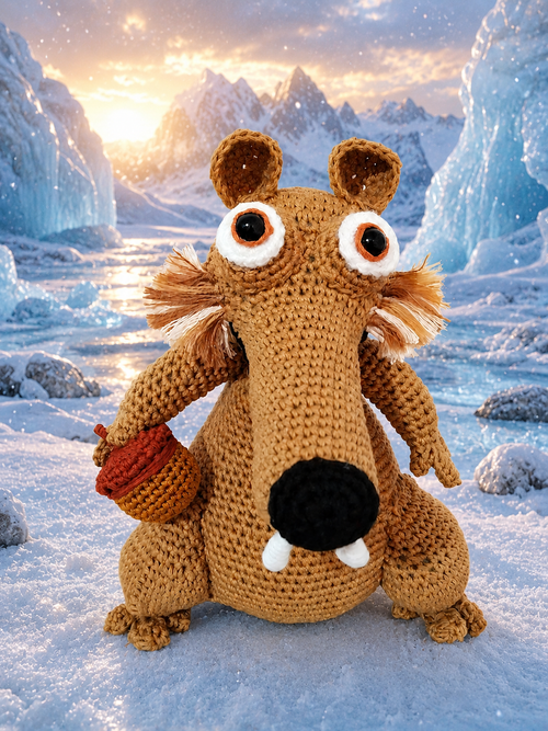 Amigurumi "Amor a primera nuez"