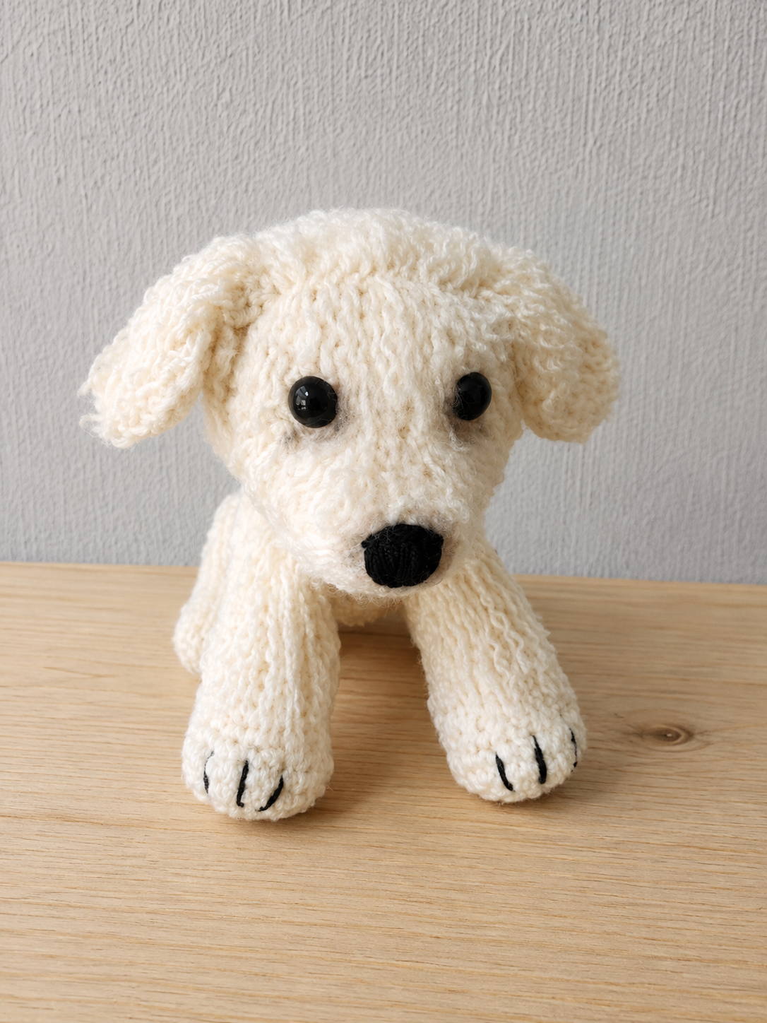 Amigururumi de perrito "Amigo juguetón"
