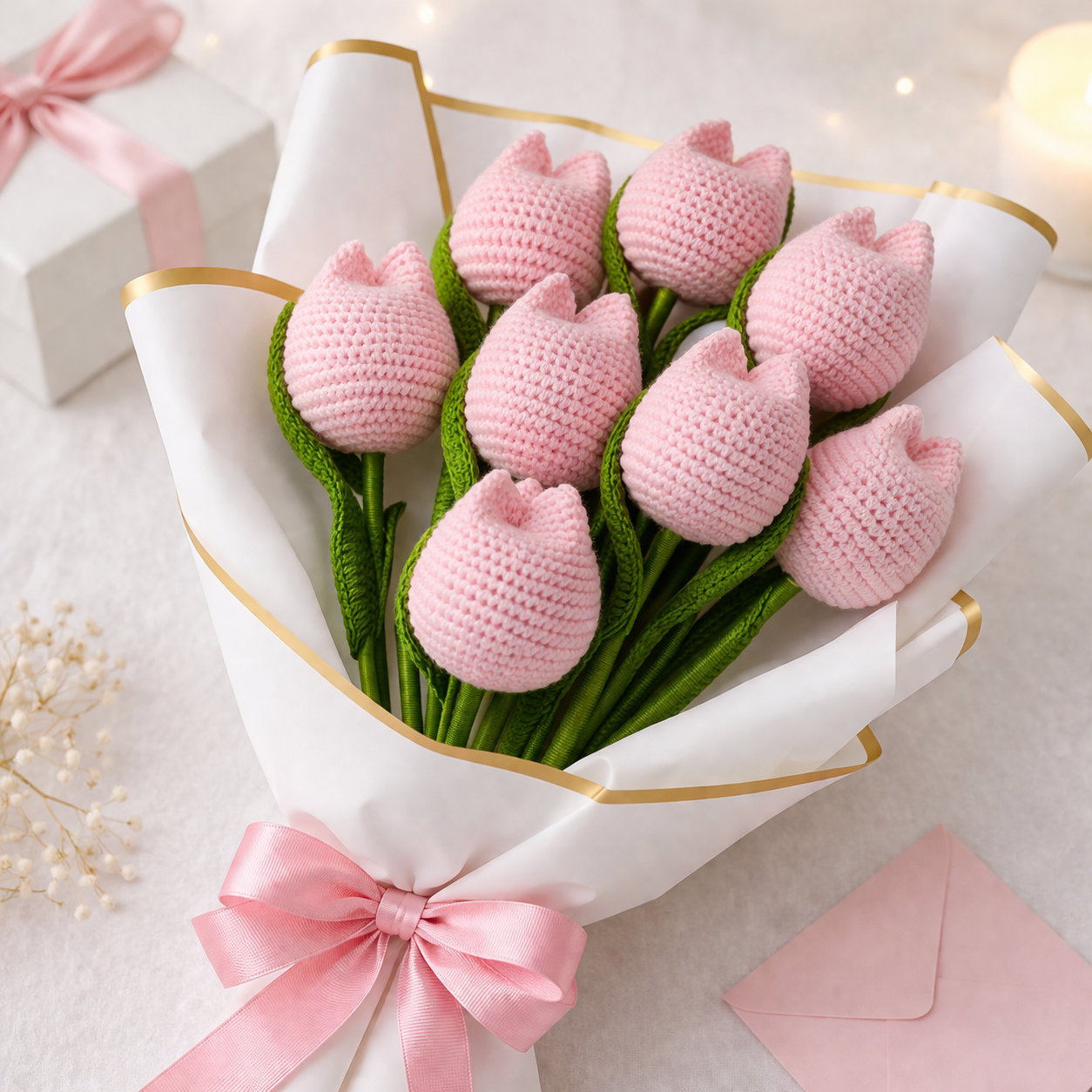 Ramo de tulipanes Rose