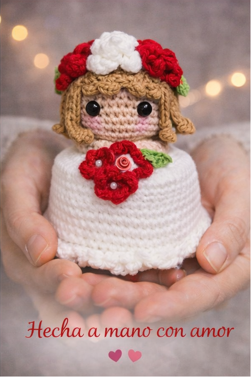 Ramo amigurumi reversible Isabella