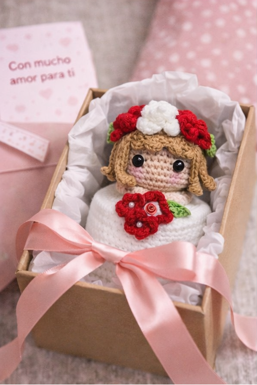 Ramo amigurumi reversible Isabella