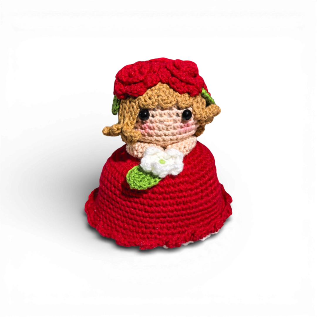 Ramo amigurumi reversible valentina
